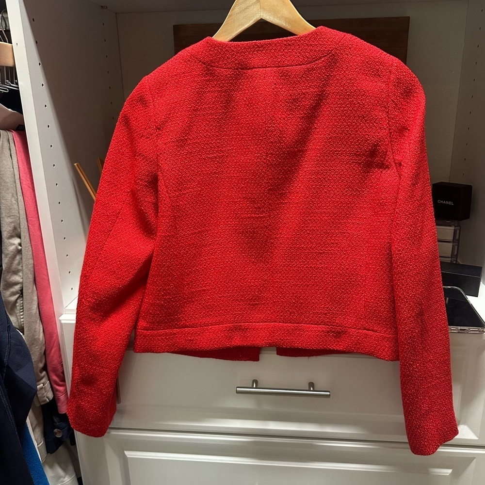 J. Crew Tweed lady jacket with jeweled buttons - Picture 6 of 6